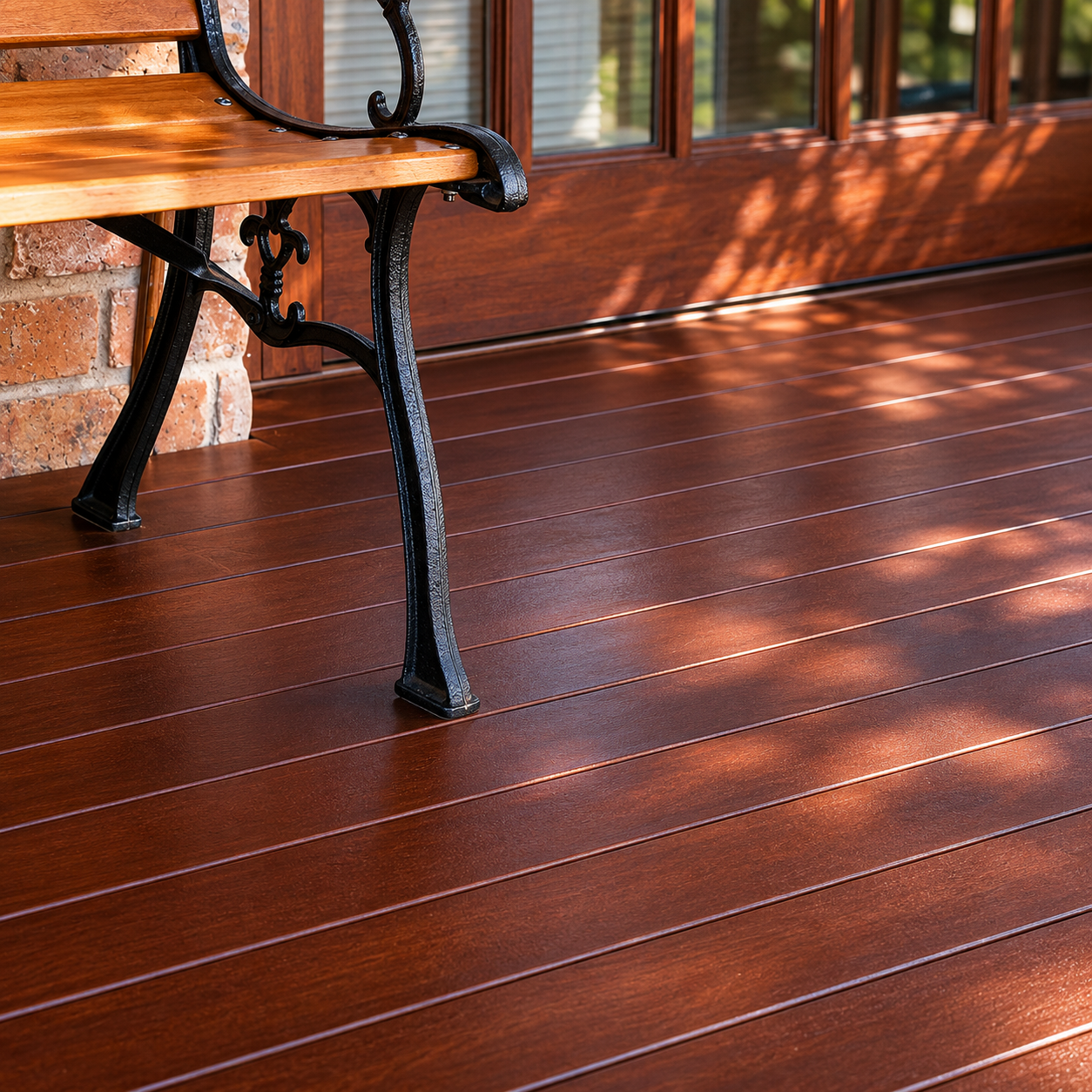 featured image of a sealed timber deck.