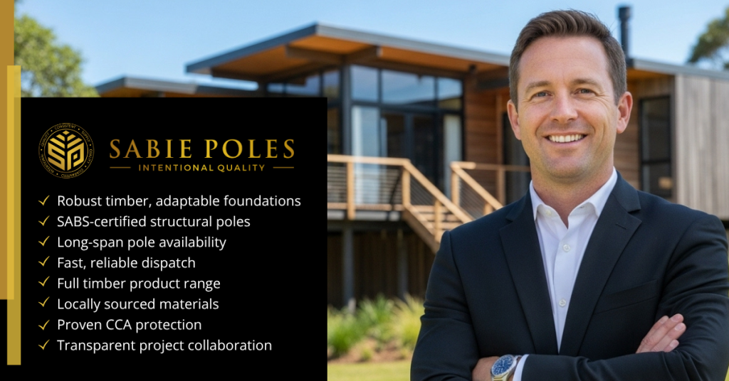 List of why timber from Sabie Poles is the solution.