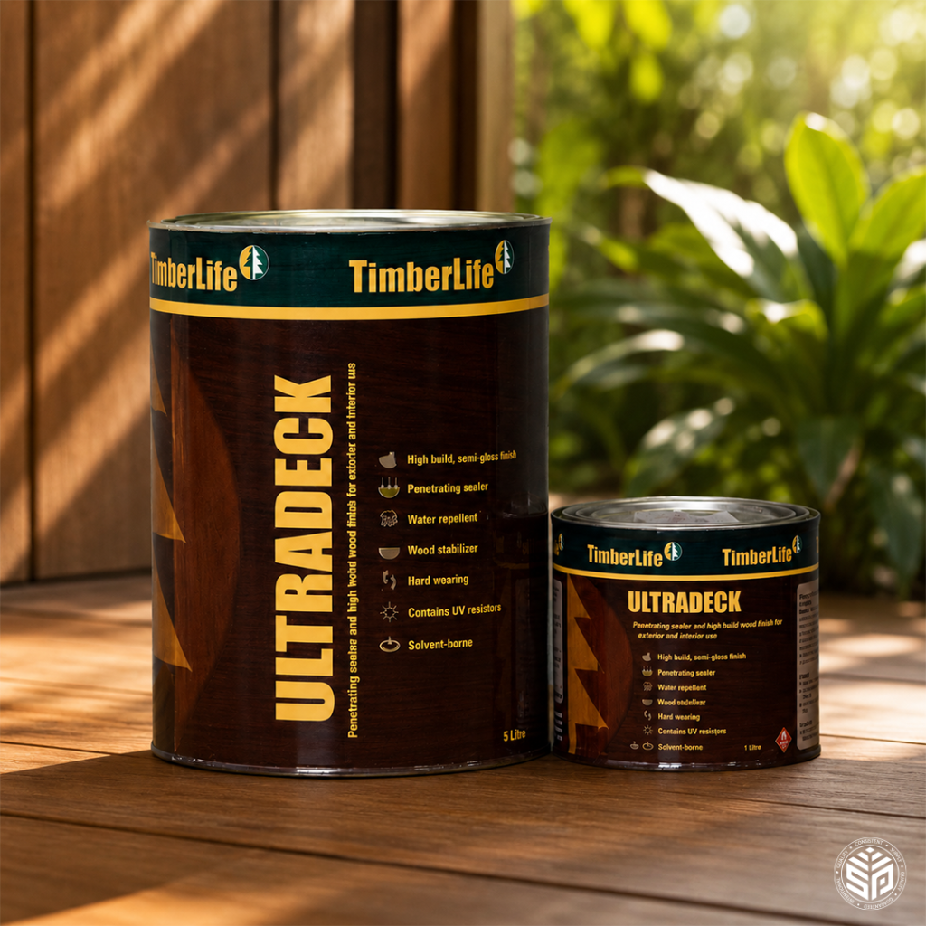 Timber Ultradeck Sealer 1l and 5l.